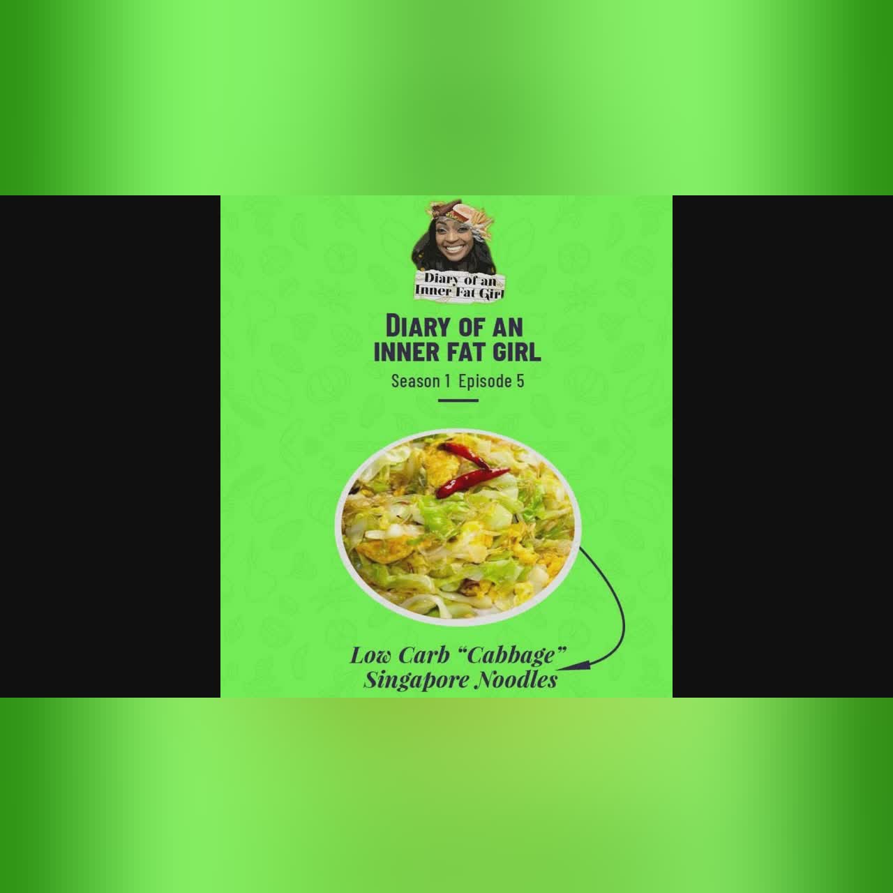 Low Carb "Cabbage" Singapore Noodles