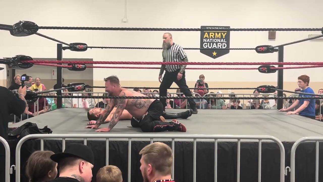 Chris Eckos VS JC Crow CHW Pro Wrestling Springfield, TN 10/4/2025