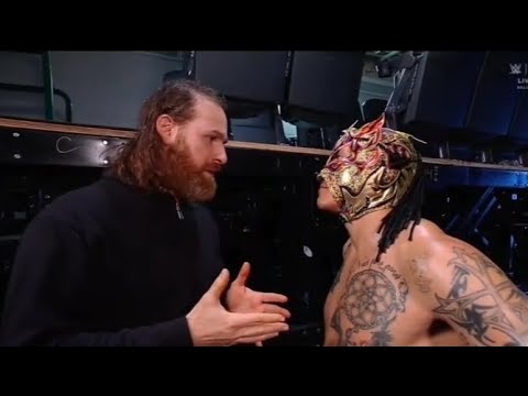 Sami Zayn & Rey Fenix backstage segment _WWE Smackdown 13 February 2026