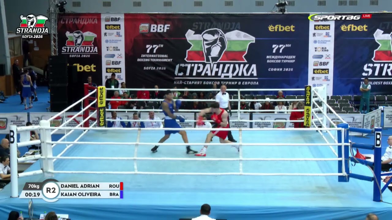 Kaian Reis (BRA) vs. Daniel Grigorie (ROU) Strandja Tournament 2026 (70kg)