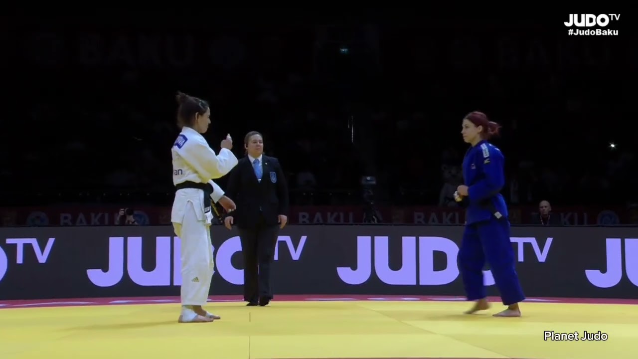 Abiba ABUZHAKYNOVA 🇰🇿 🆚️ Lois PETIT 🇧🇪 | схватка за бронзу/-48кг | Большой Шлем Баку 2024