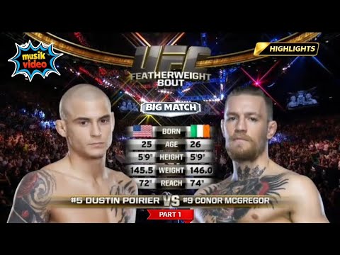 Big Match..!🔥☕ | Dustin Poirier vs Conor McGregor   | UFC 178 | September 2014 | Amerika Serikat#ufc