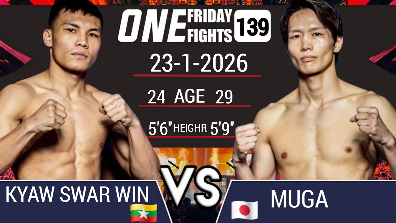 KYAW SWAR WIN🇲🇲 VS🇯🇵 MUGAကျော်စွာဝင်းအနိုင်