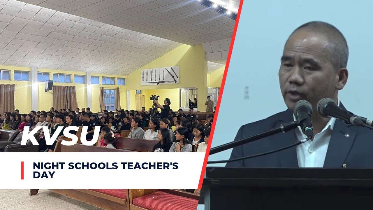 Kohima village students’ union Night schools celebrated Teacher’s Day at KVC Hall