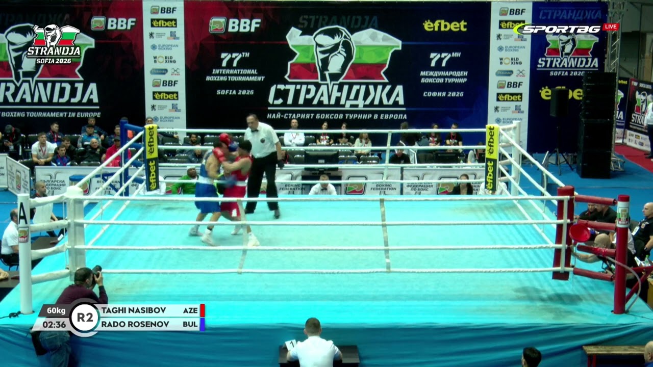 Radoslav Rosenov (BUL) vs. Taghi Nasibov (AZE) Strandja Tournament 2026 (60kg)