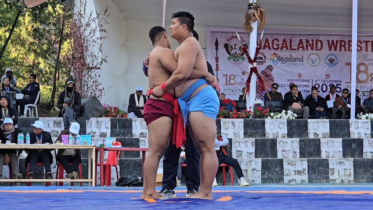 Kezhaseluo Pienyü vs Venu Vadeo | Quarter Finals | Hornbill Naga Wrestling 2025