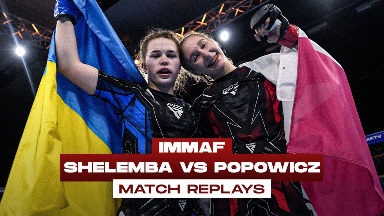Yana Shelemba vs. Małgorzata Popowicz | FULL FIGHT | 2025 IMMAF European Championships