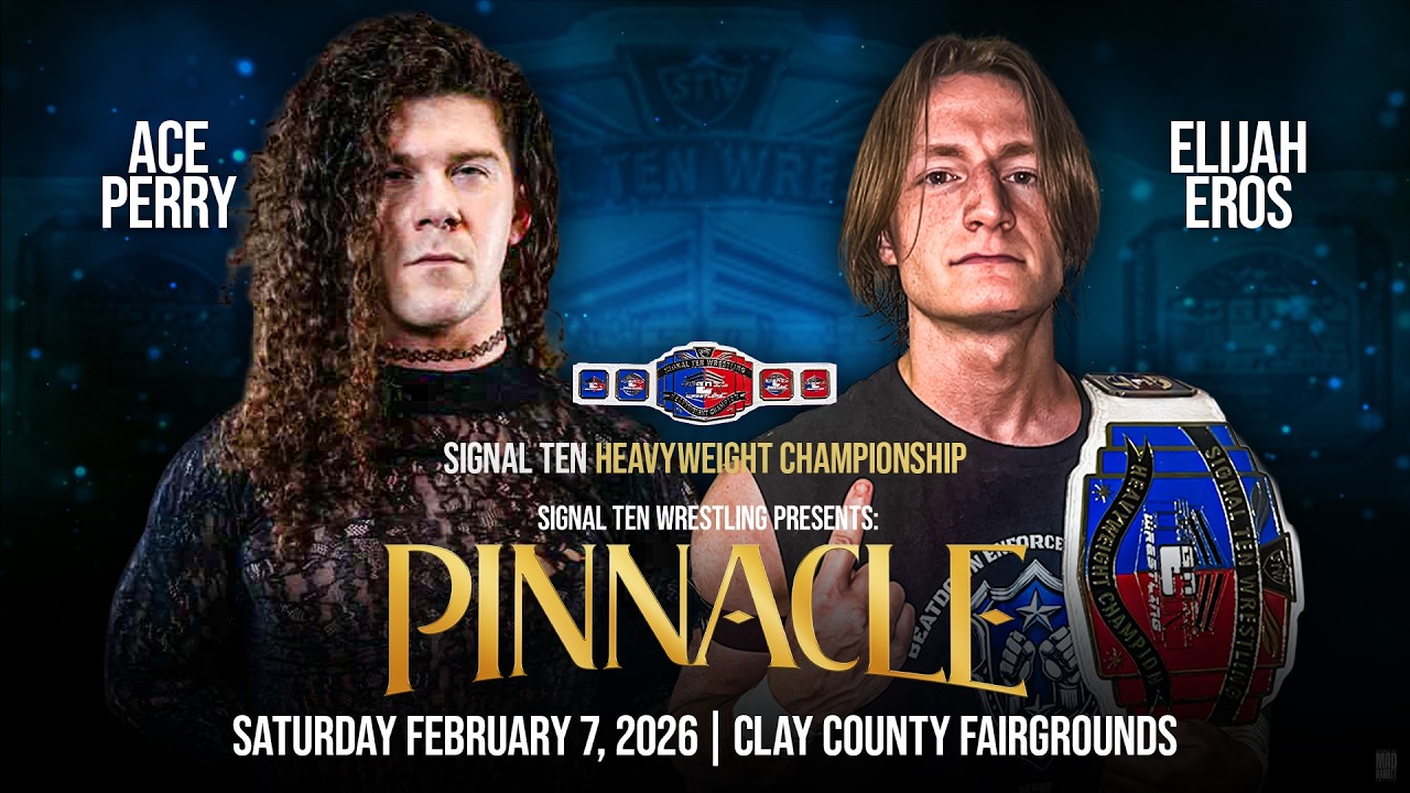 Ace Perry v. Elijah Eros (c) - Heavyweight Championship - Pinnacle - 02/07/2026