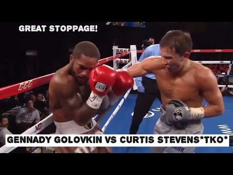 HEAVY SHOTS! GENNADY GOLOVKIN (KAZAKHSTAN) VS CURTIS STEVENS (USA) * TKO*