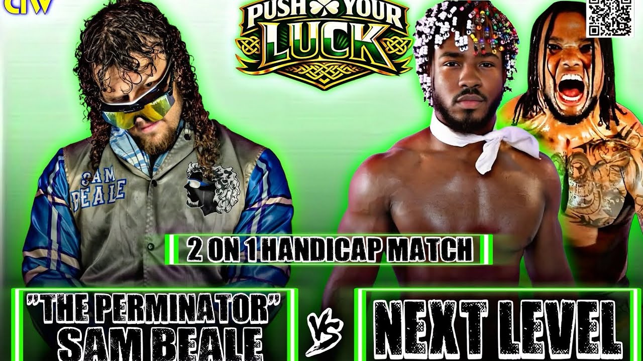 CIW: Sam Beale vs. Dustin Divine & Tessen Gates (2 on 1 Handicap Match) 3/8/26 