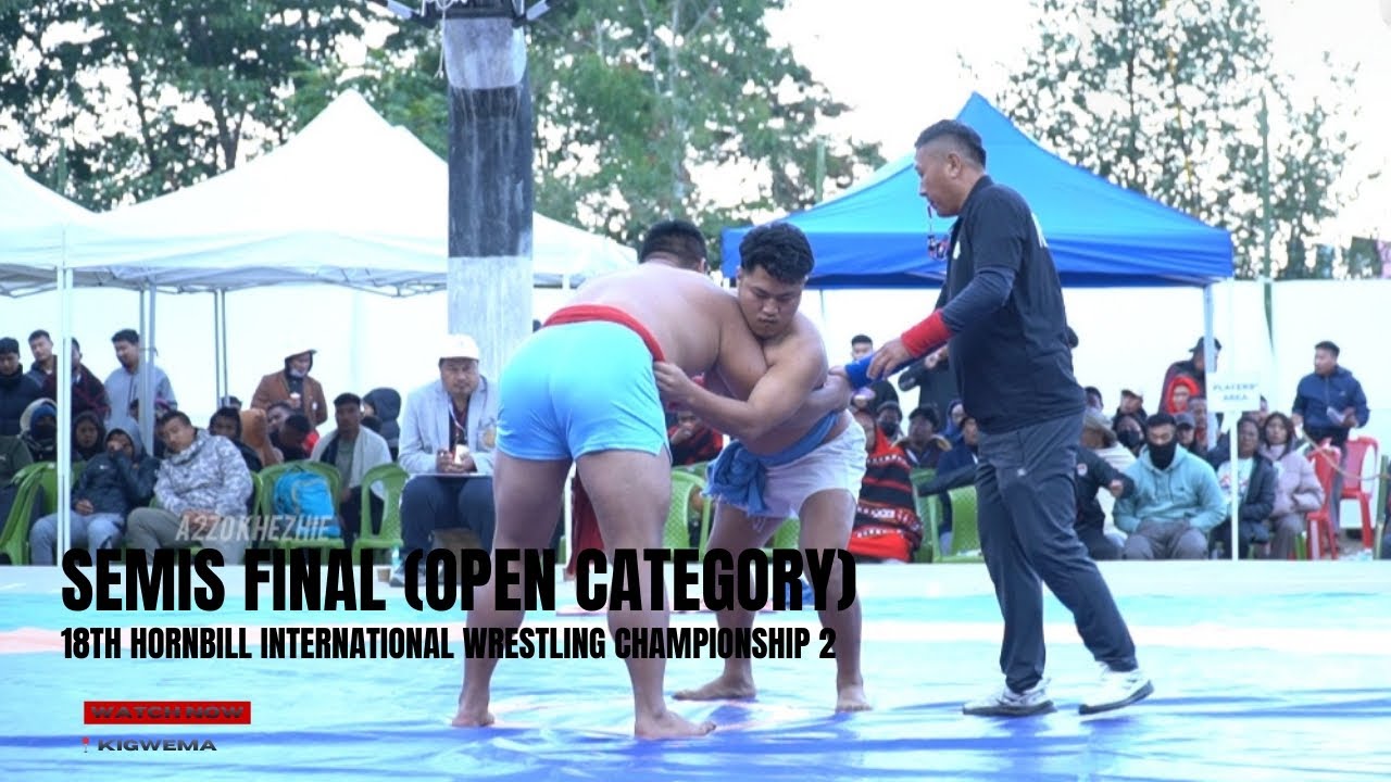 Semis Final (Open Category) Hornbill Naga Wrestling Championship 2025.