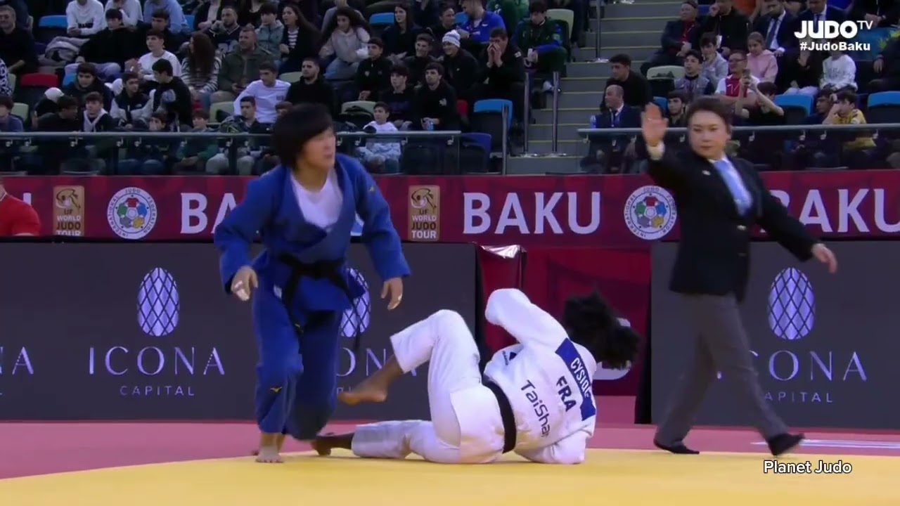 Sarah Leonie CYSIQUE 🇫🇷 🆚️ Nilufar ERMAGANBETOVA 🇺🇿 | 2 раунд/-57кг | Большой Шлем Баку 2024