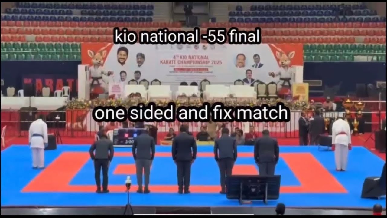 Do You Think It’s A Fare Judgments ? KIO National Karate Championship 2025 India 🇮🇳