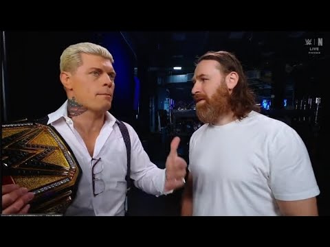 Sami Zayn & Cody Rhodes backstage segment _WWE Smackdown 13 March 2026