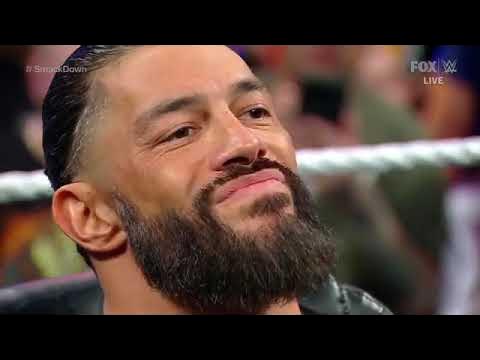 Roman Reigns and LA Knight (Contract Signing)