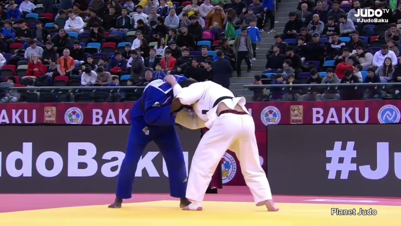 Ayub KHAZHALIEV 🇷🇺 🆚️ Joan-Benjamin GABA 🇫🇷 | четвертьфинал/-73кг | Большой Шлем Баку 2024