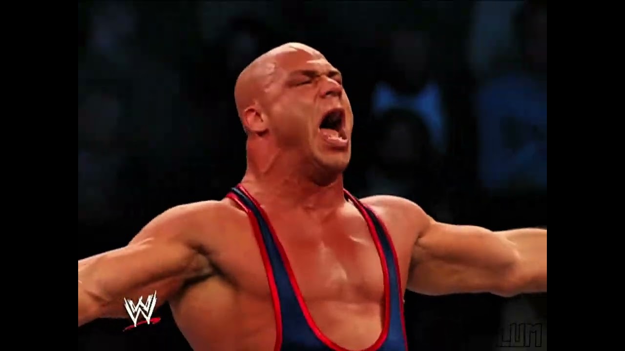 Kurt Angle vs Rey Mysterio SmackDown 2/10/2005 Highlights 