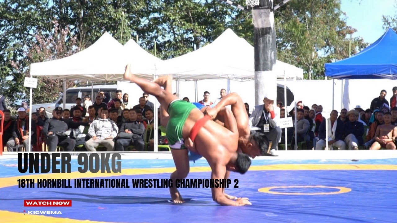 Under 90kg (All bout) 18th International Naga Wrestling Championship 2025.