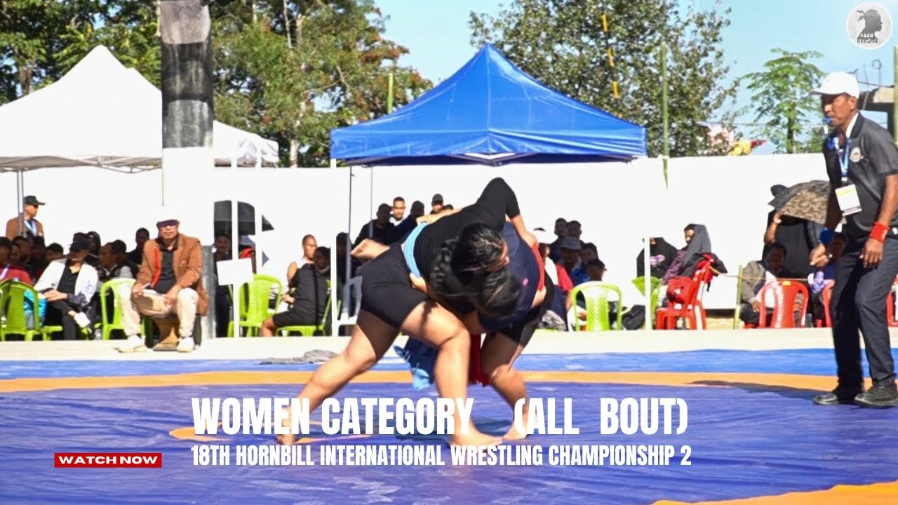 Women Category (All Bout) Hornbill Naga Wrestling Championship 2025.