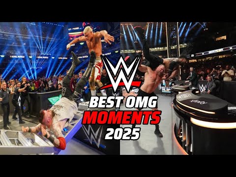 WWE Best OMG Moments Of 2025 Part 2 
