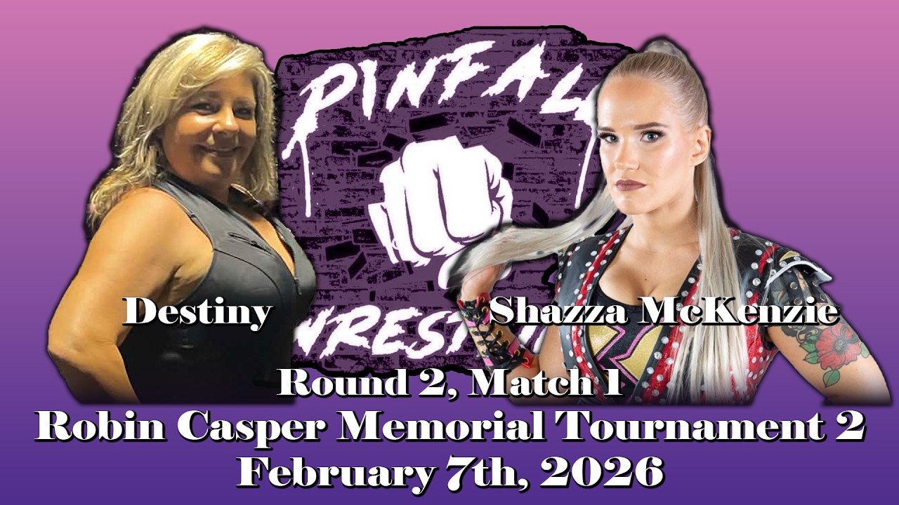 Pinfall Wrestling | Round 2, Match 1: Destiny vs. Shazza McKenzie