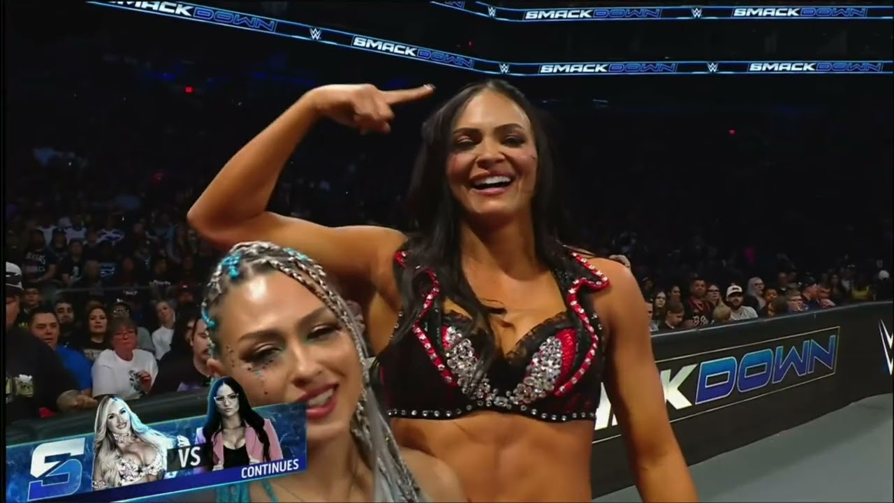 (1/2) Tiffany Stratton vs Kiana James: Smackdown March 13 2026