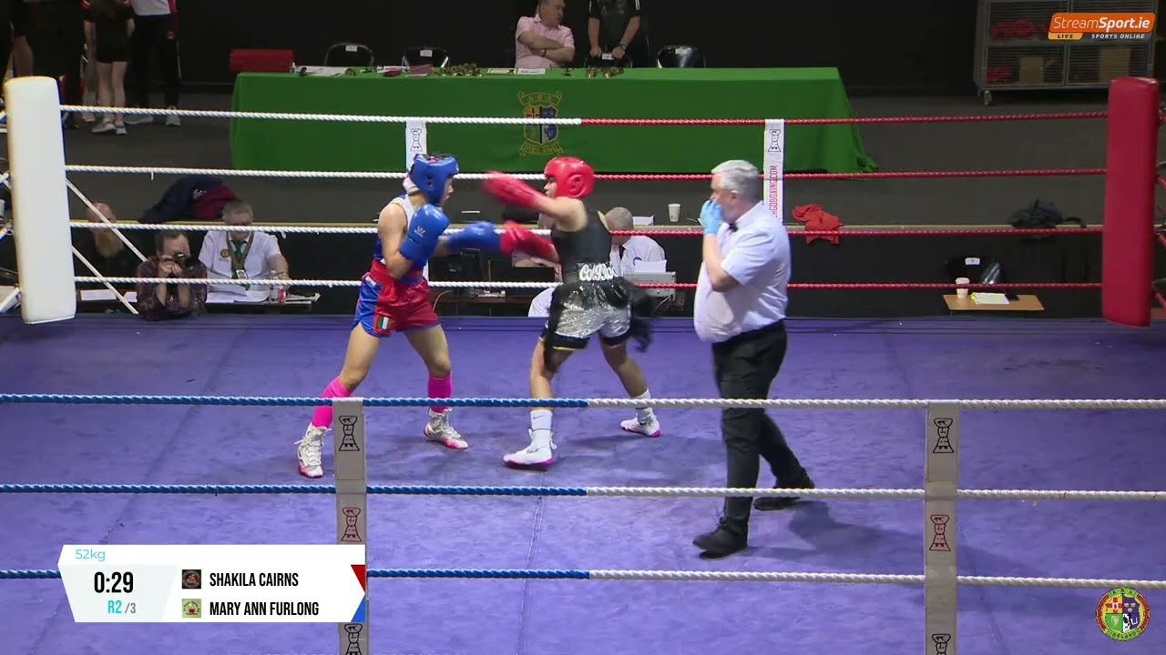 2024 National Senior Cadet Championship: 52kg S. Cairns (Fr Horgans) v M.A Furlong (Na Fianna)