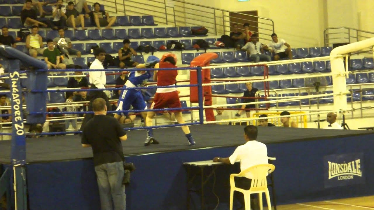 Singapore Amateur Boxing Invitational Boxing Tournament - 30 August 2014 - Bout2Round4