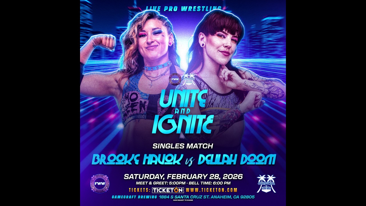 Brooke Havok vs Delilah Doom