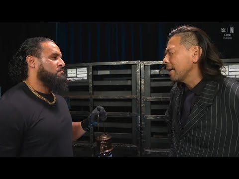 Tama Tonga & Shinsuke Nakamura backstage segment _ WWE Smackdown 13 March 2026