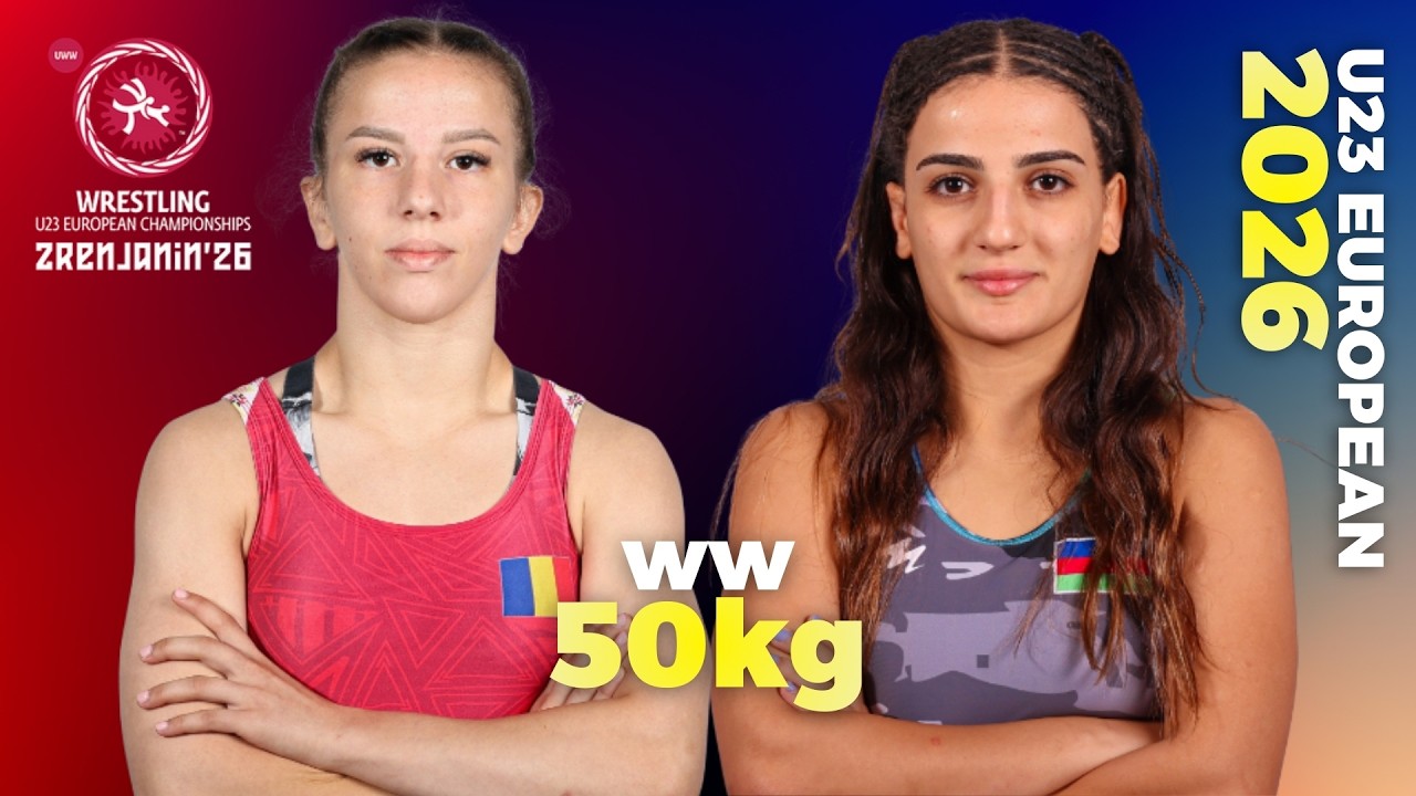 Ana Maria Gianina ROTARU (ROU) vs. Asmar JANKURTARAN (AZE). U23 EUROPEAN CHAMPIONSHIPS 2026. WW 50Kg