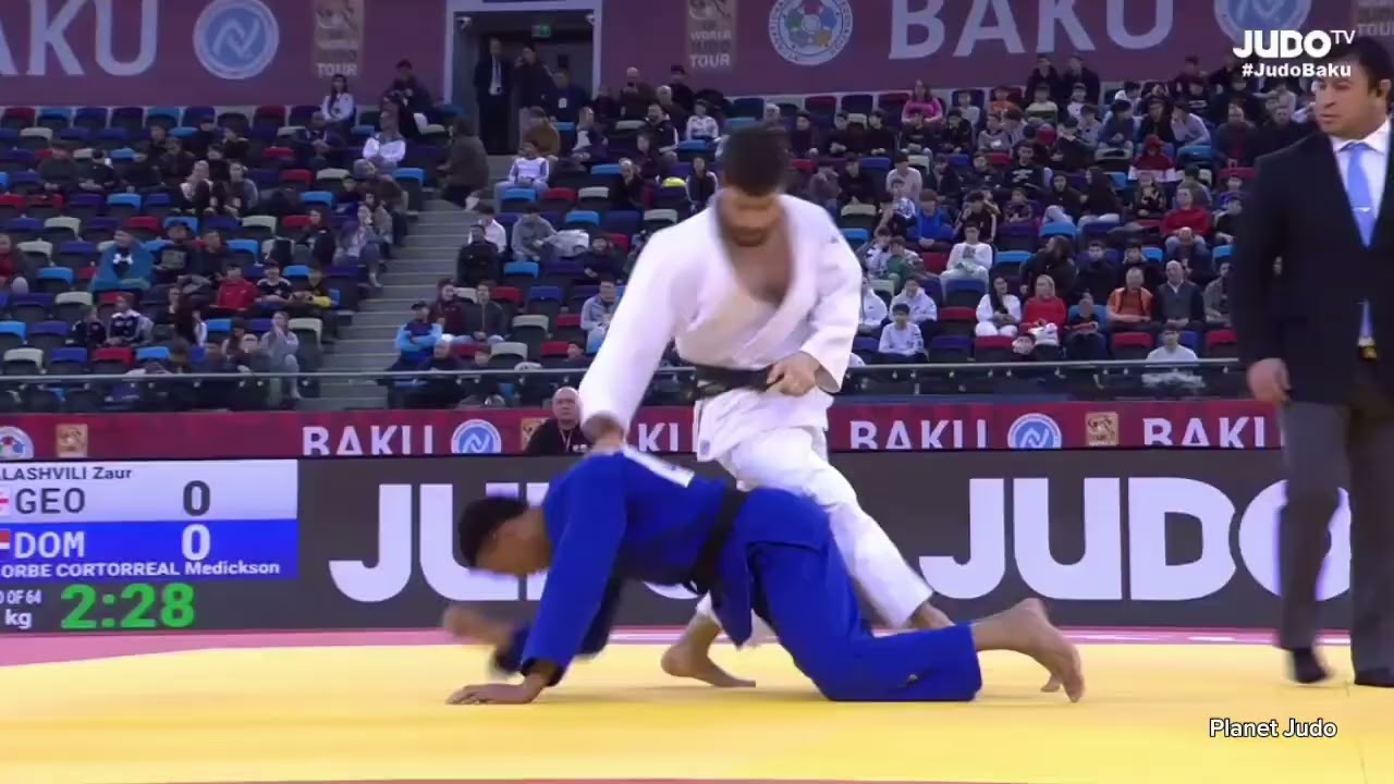 Zaur DVALASHVILI 🇬🇪 🆚️ Medickson DEL ORBE CORTORREAL 🇩🇴 | 1 раунд/-81кг | Большой Шлем Баку 2024