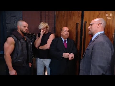 Adam Pearce & Paul Heyman backstage segment _WWE Raw 16 February 2026