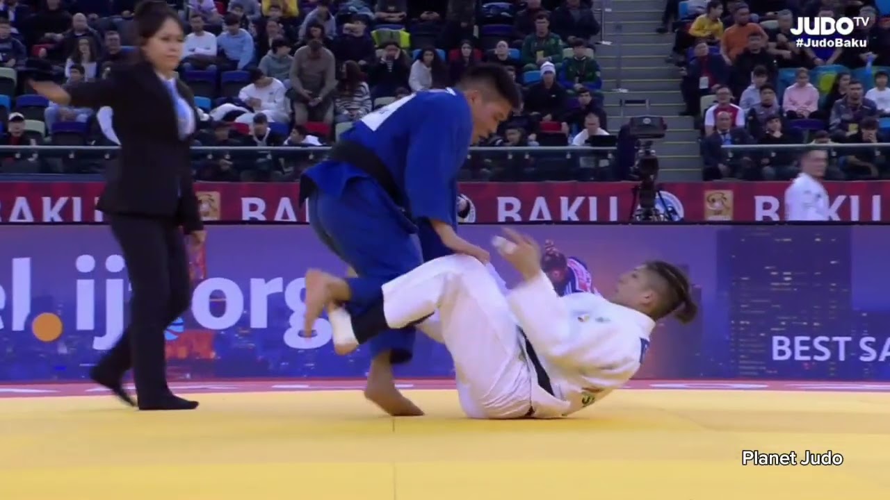 Shugen NAKANO 🇵🇭 🆚️ Sunggat ZHUBATKHAN 🇰🇿 | 1 раунд/-66кг | Большой Шлем Баку 2024