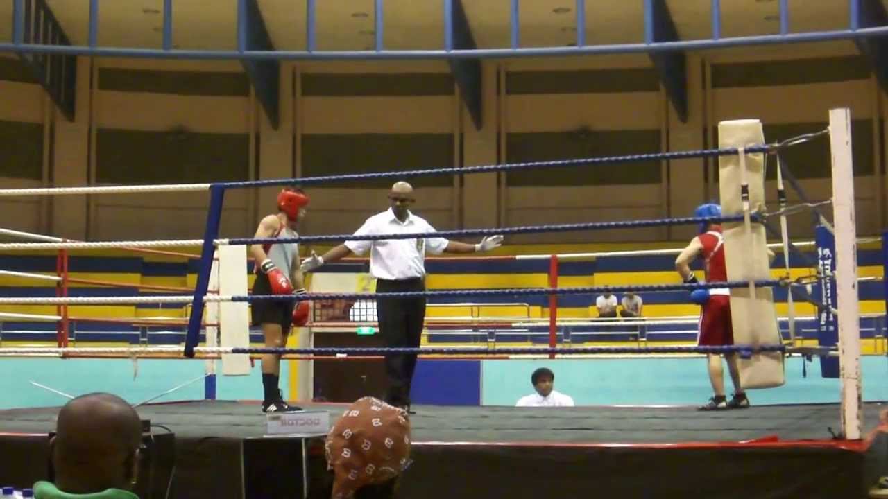 Singapore Amateur Boxing Association Invitational Boxing Tournament - 9 Nov 2013 - Bout2 Round2