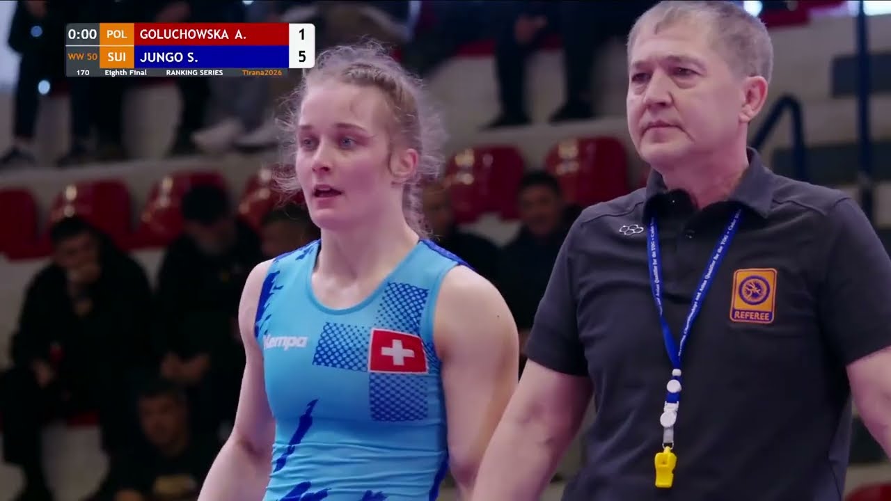 Agata Marta GOLUCHOWSKA WALERZAK (POL) vs. Svenja JUNGO (SUI). 2026 Muhamet Malo | 1/8 | WW 50