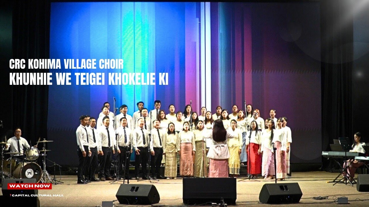 CRC Kohima Village Choir (Khunhie we teigei khokelie ki) ACRCC Gospel Musical Evening. 