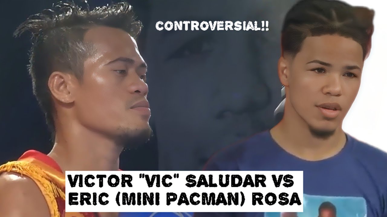 CONTROVERSIAL?? VICTOR SALUDAR (PHILIPPINES) VS ERIC ROSA (DOMINICAN REPUBLIC)