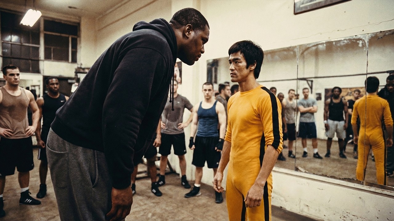 They Laughed at the Skinny Bruce Lee — Until the Giant Stepped Back