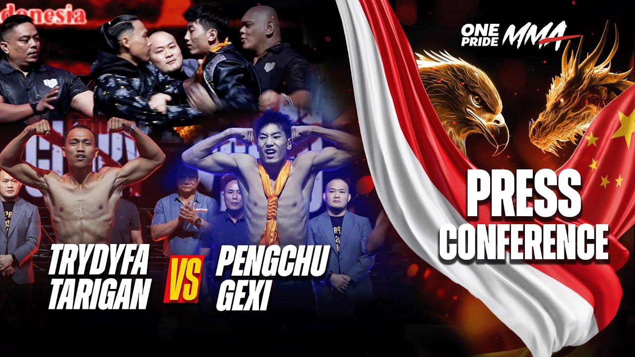 SIAP PERANG‼️PRESSCON ONE PRIDE MMA 88 || TRYDYFA TARIGAN VS PENGCHU GEXI