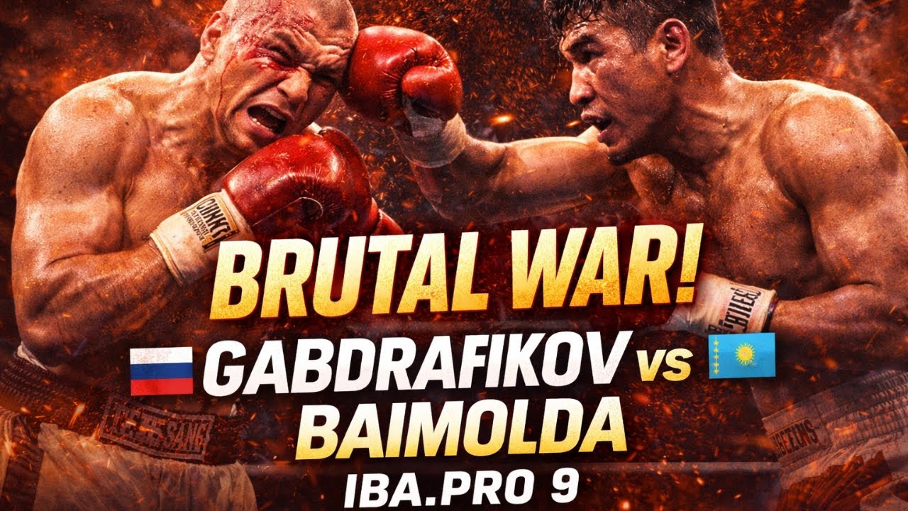 Danis Gabdrafikov 🇷🇺 vs Temirzhan Baimolda 🇰🇿 | Brutal Fight Highlights | IBA.PRO 9