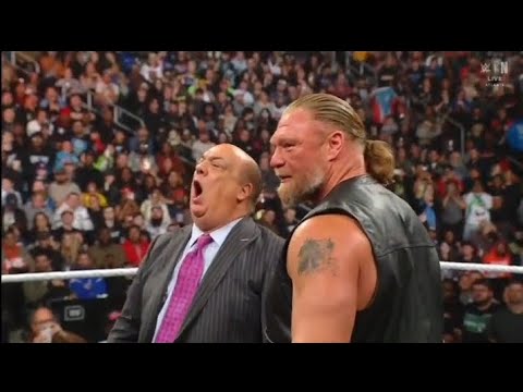 Brock Lesnar & Paul Heyman segment _WWE Raw 23 February 2026