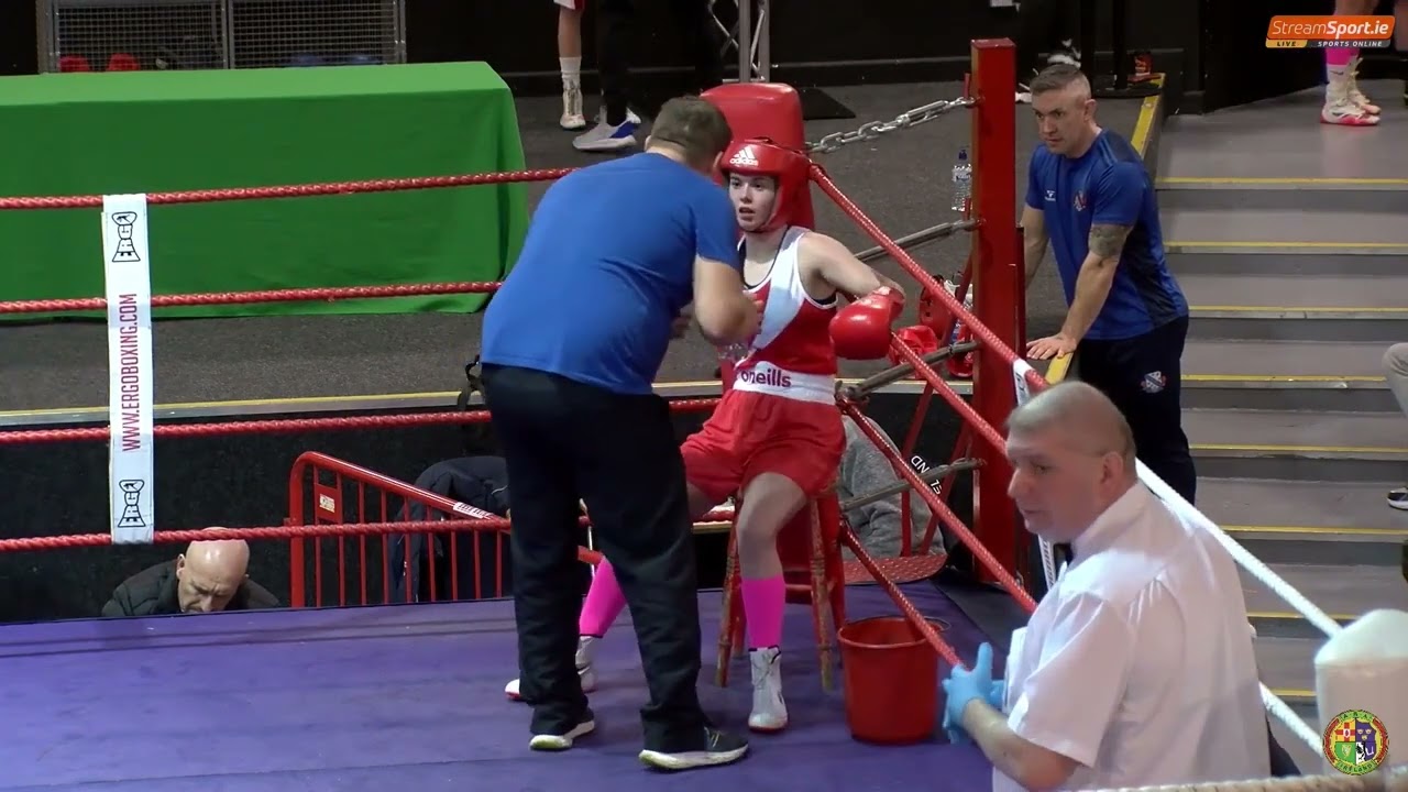 2024 National U18 Championship FINAL 52kg Siofra O’Halloran (Ballynacargy) V Grace Conway (Tredagh)
