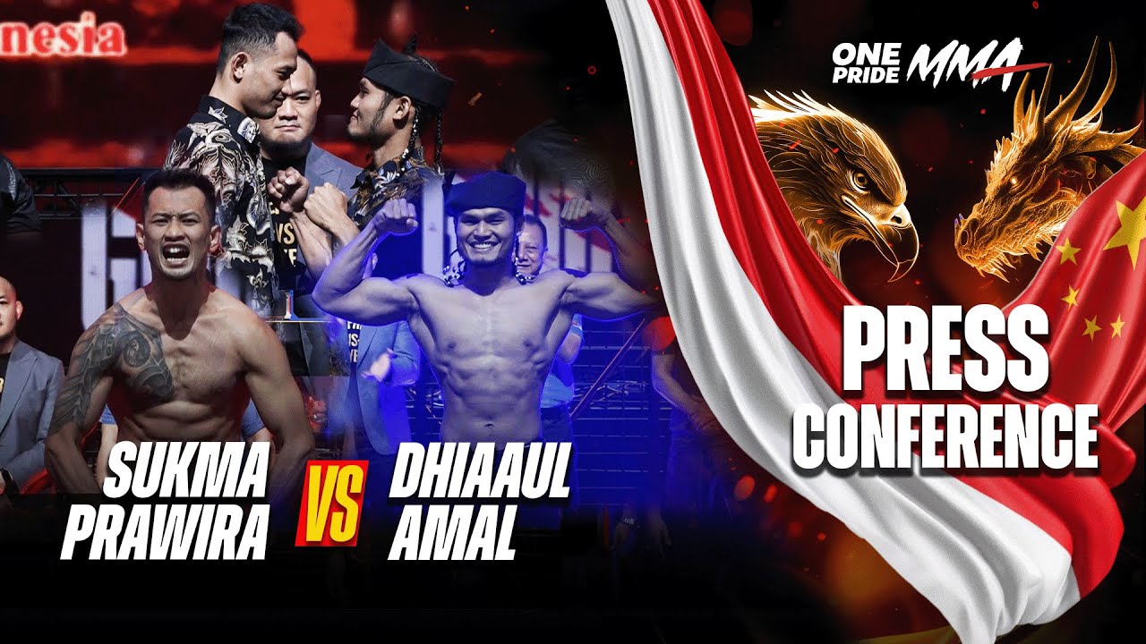 PRESSCON ONE PRIDE MMA 88 || SUKMA PRAWIRA VS DHIAAUL AMAL