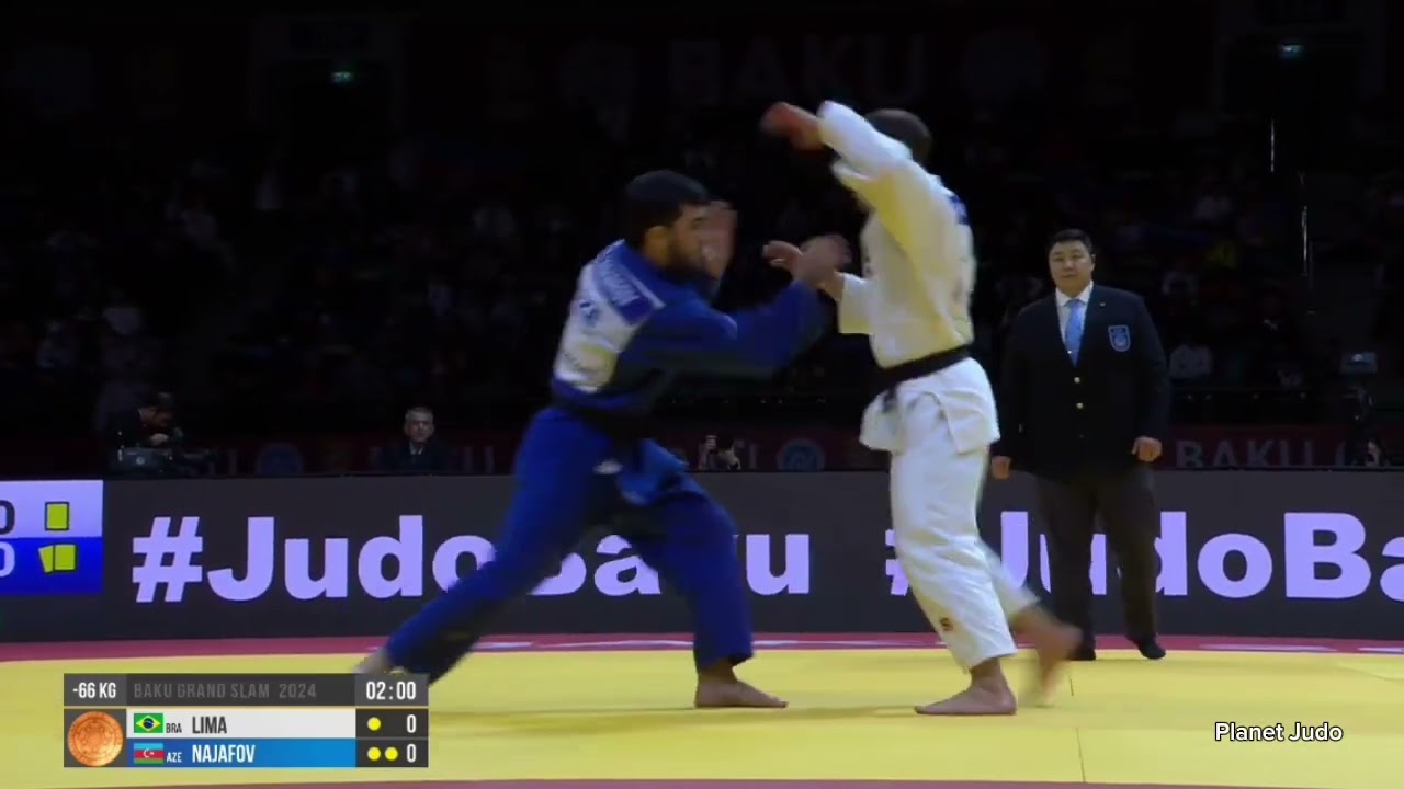 Willian LIMA 🇧🇷 🆚️ Yashar NAJAFOV 🇦🇿 | схватка за бронзу/-66кг | Большой Шлем Баку 2024