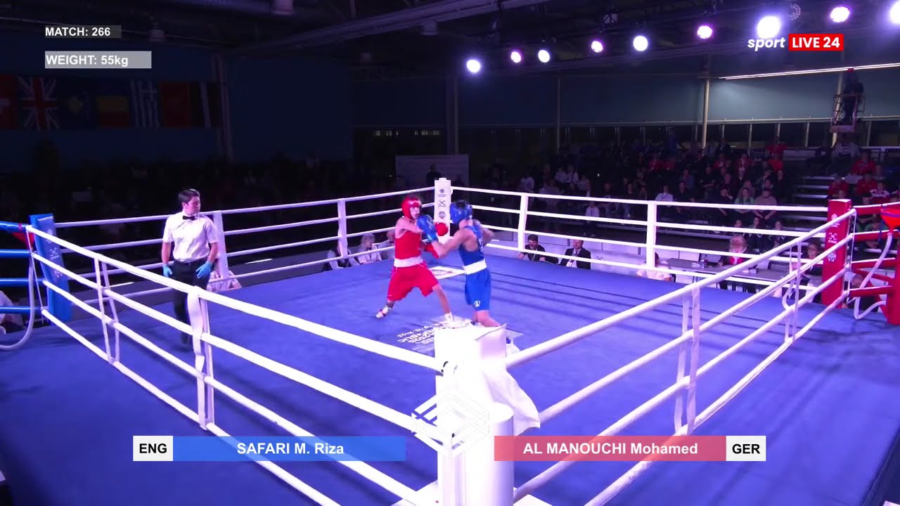 Mohammed Safari (ENG) vs. Mohamed Al-Manouchi (GER) European U19 Championships 2025 Final (55kg)