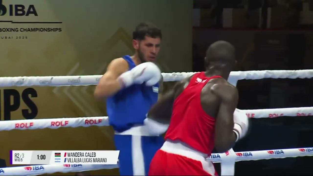 Lucas Villalba (ARG) vs. Caleb Wandera (KEN) IBA World Championships 2025 (63kg)