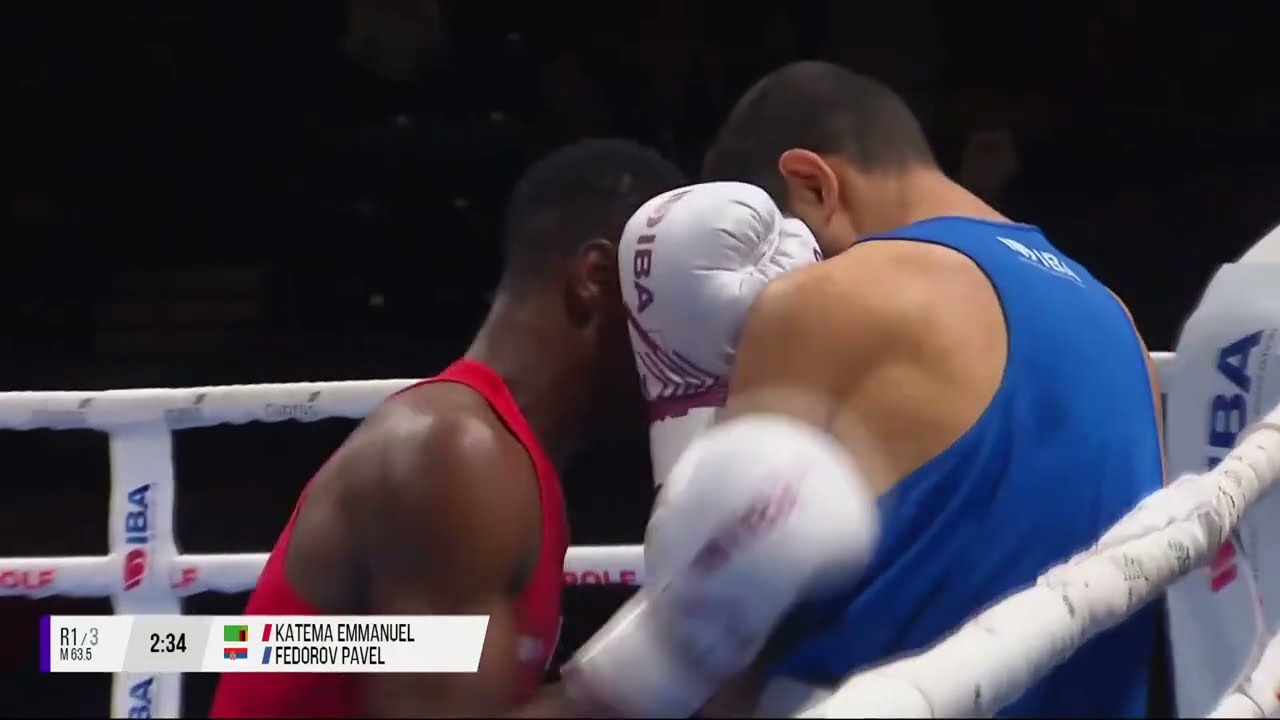 Emmanuel Katema (ZAM) vs. Pavel Fedorov (SRB) IBA World Championships 2025 QF's (63kg)