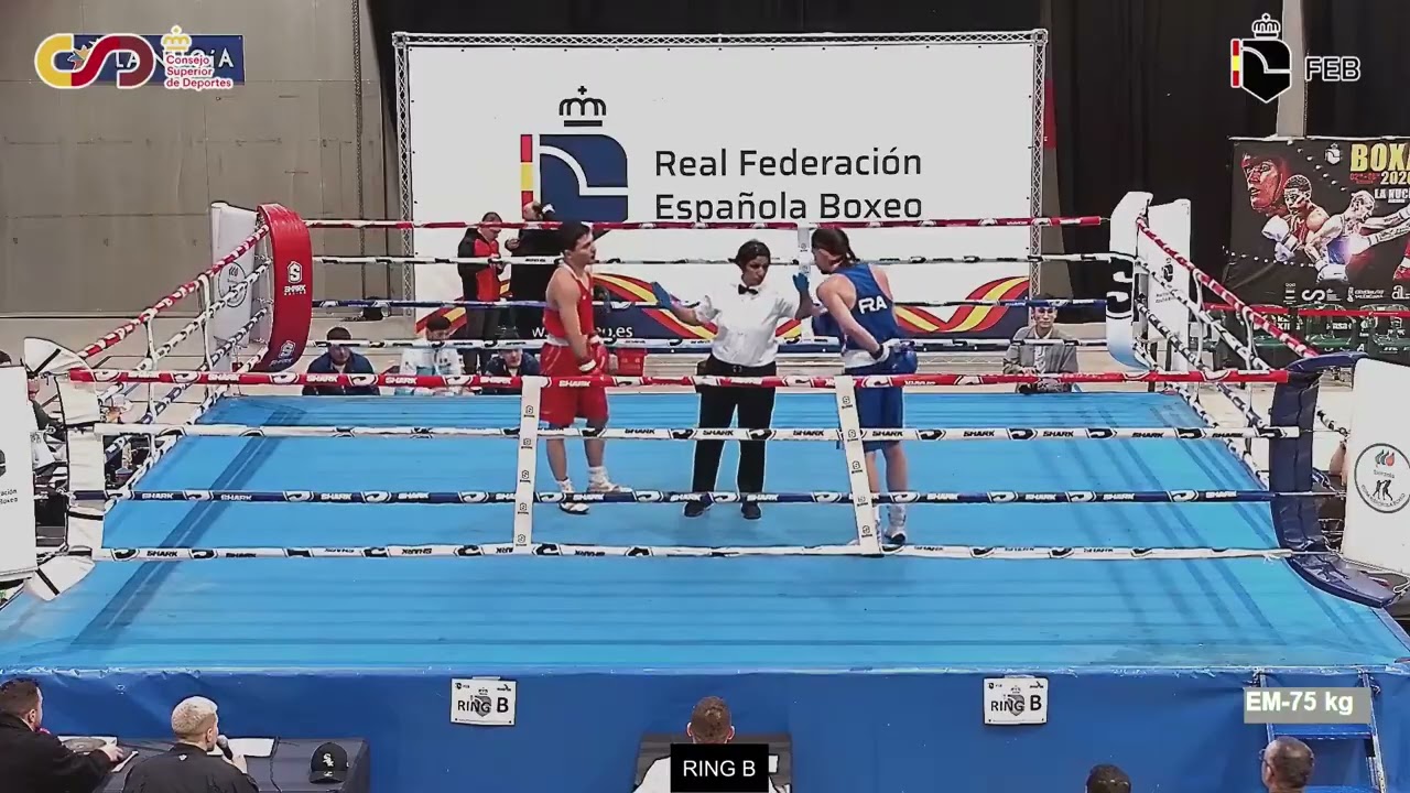 Aman Konsbekov (KAZ) vs. Hassana El-Qadmi (FRA) Boxam Tournament 2026 QF's (75kg)