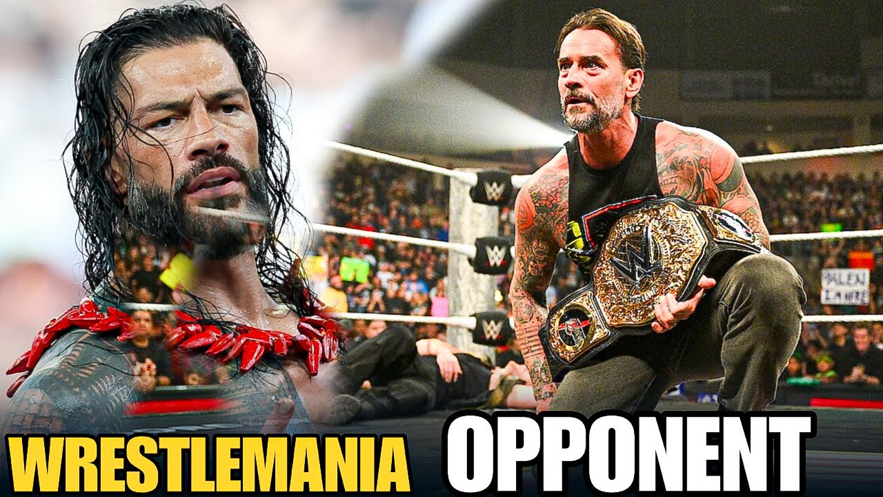 CM punk wrestlemania opponent🔥||WWE